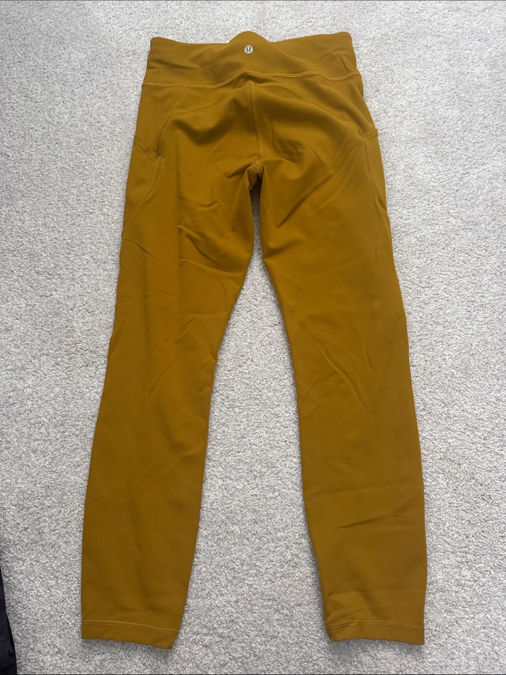 lululemon Mustard Yellow Leggings - Picture 2 of 4